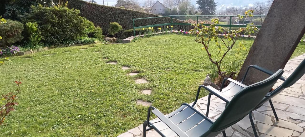 Terrasse, Jardin,, Appartement 80M², Vue Montagne, Wifi, Bureau Bagneres-de-Bigorre Luaran gambar